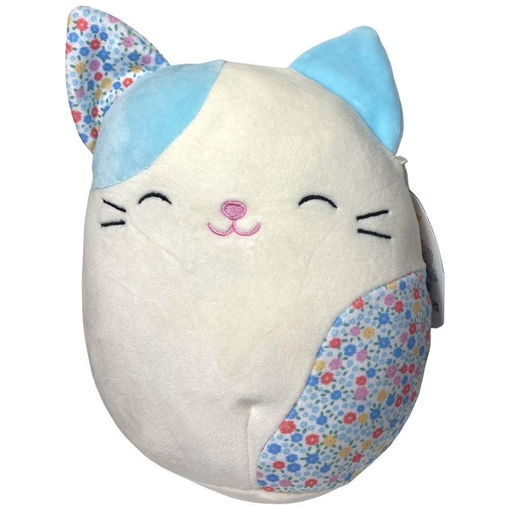 Squishmallow Kelsa the Cat Floral Squad 8”Plush